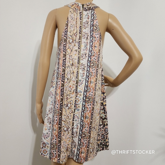 Judith March Floral Multicolor Sleeveless Dress - Picture 4 of 8
